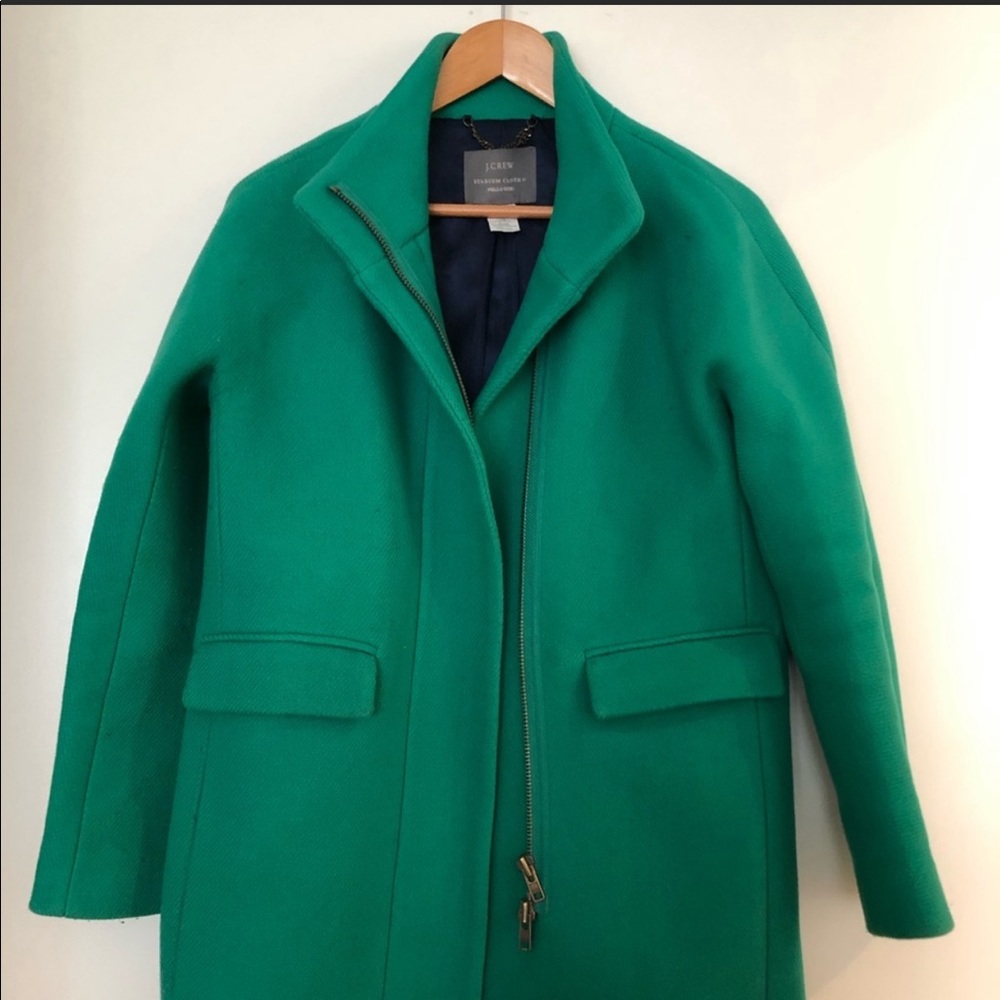 J. Crew Stadium Cloth Coat